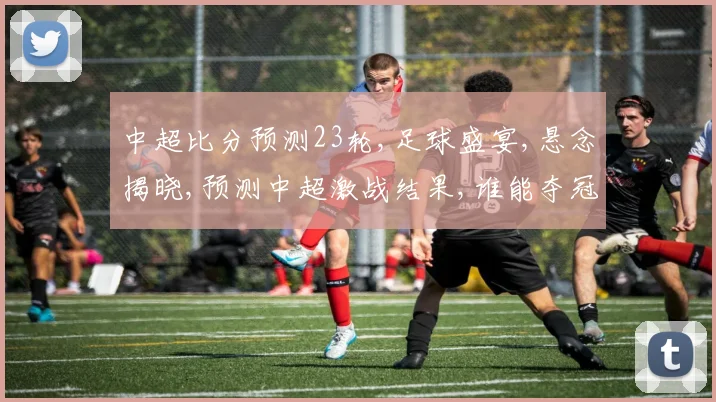 中超比分预测23轮,足球盛宴,悬念揭晓,预测中超激战结果,谁能夺冠